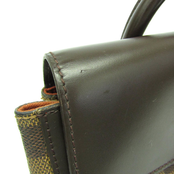LOUIS VUITTON Authentic Brown Damier Backpack main image 4